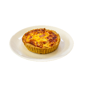 Medium quiche se šunkou a sýrem