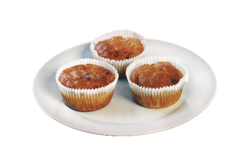 Muffin classic s rajčaty a mozzarellou